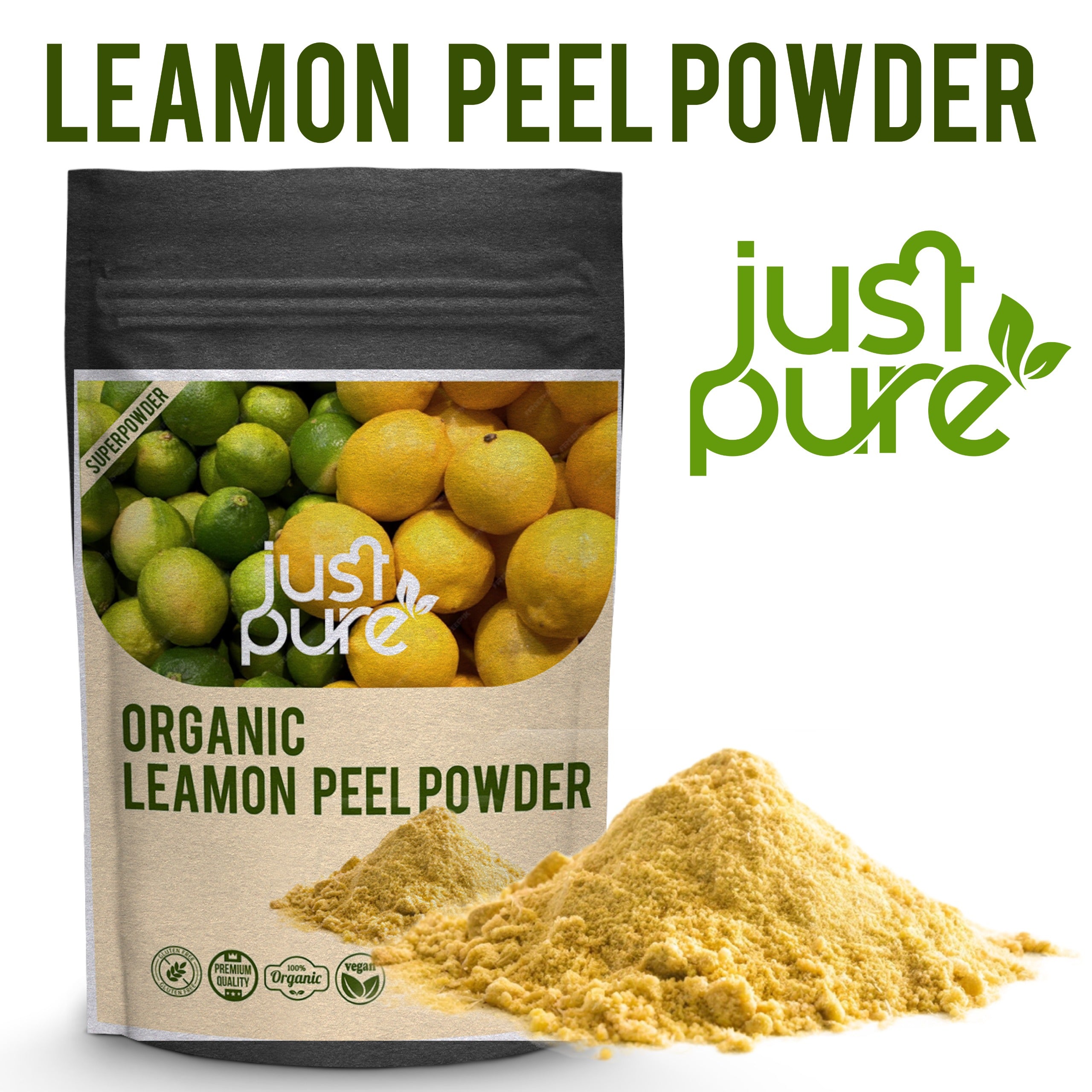 Just Pure Lemon Peel Powder